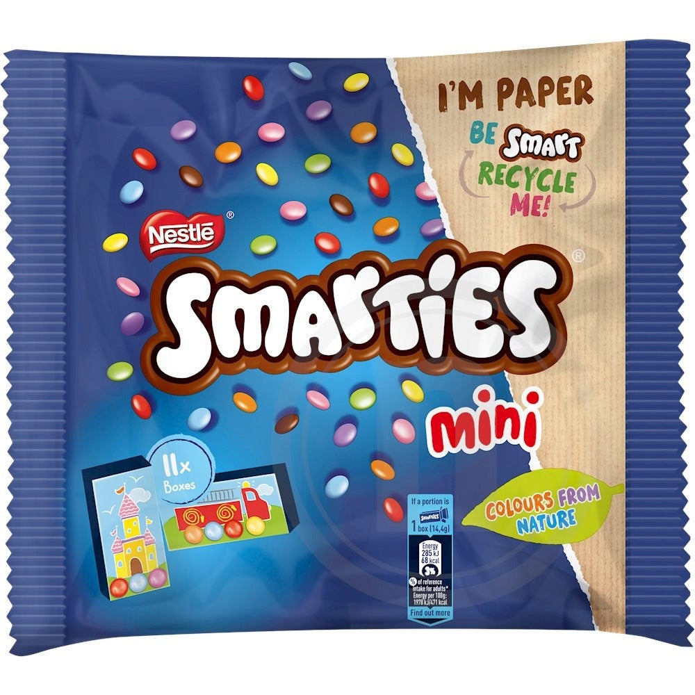 Smarties Mini 11 pack MHD:30.11.2025