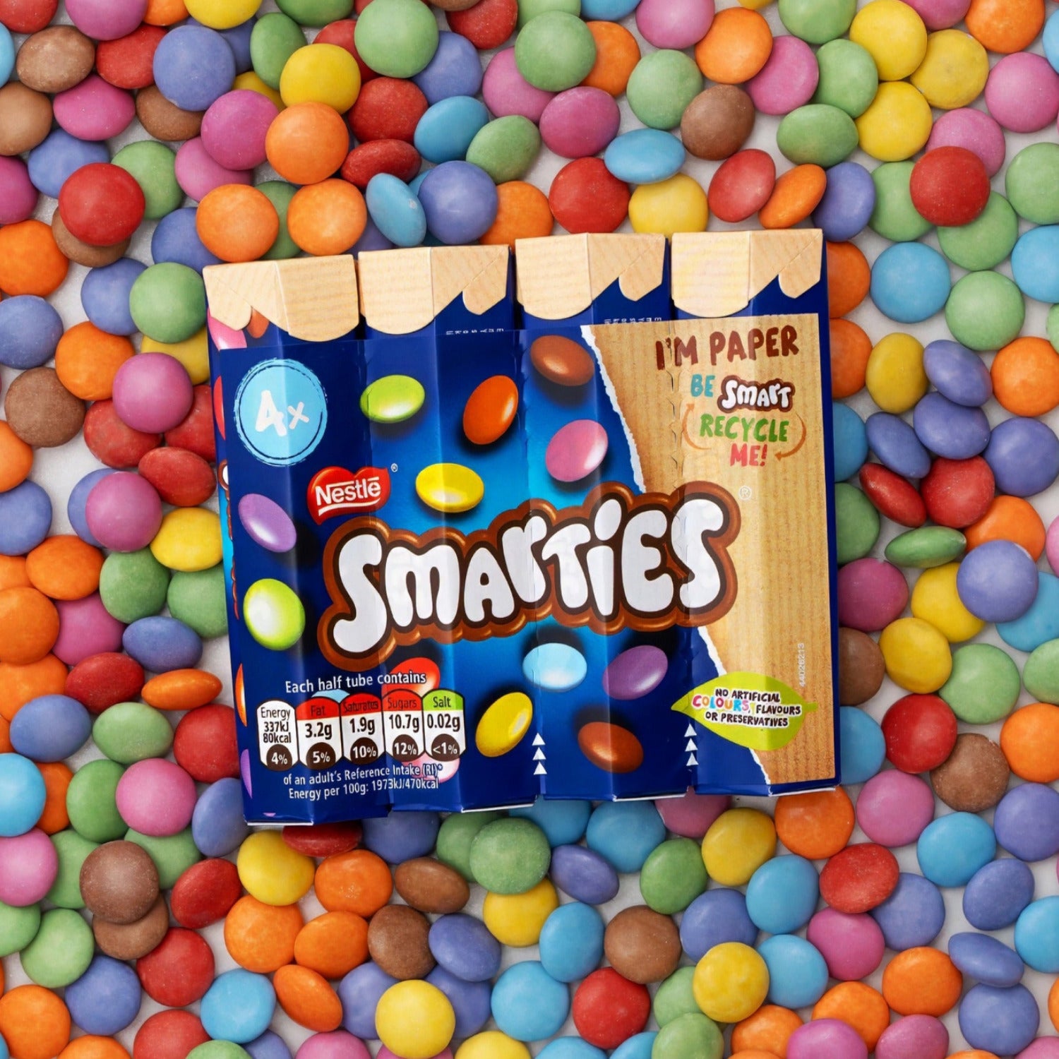 Smarties Vorteilspack - 4 x 34g