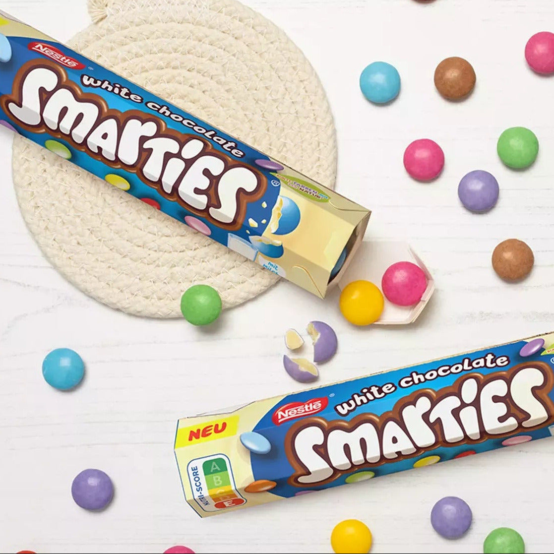 Smarties White Chocolate 120g Angebot