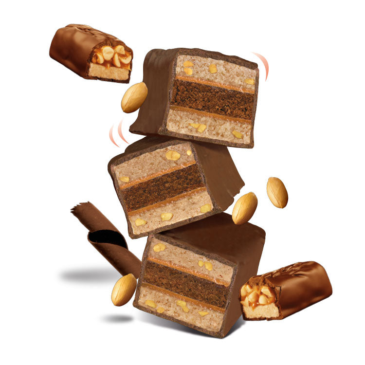 Snickers taartbeten