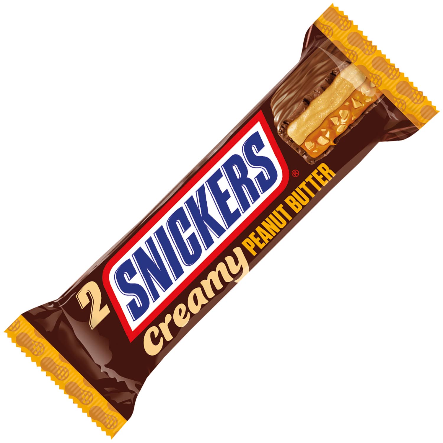 Snickers Creamy Peanut Butter 2x