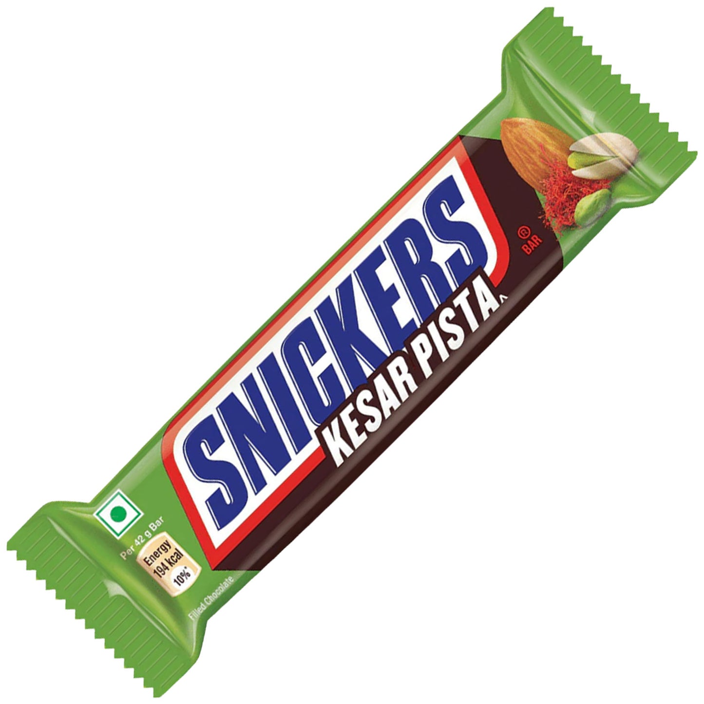Snickers Kesar Pista 42g MHD:18.06.2024