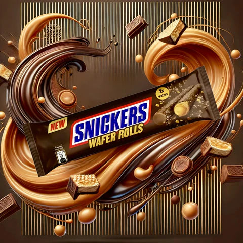 Snickers Wafer Rolls