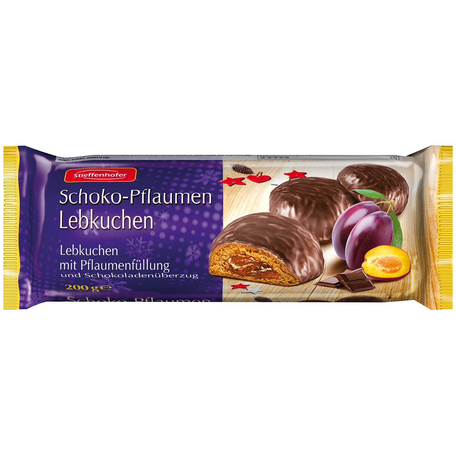 Stieffenhofer Schoko-Pflaumen Lebkuchen