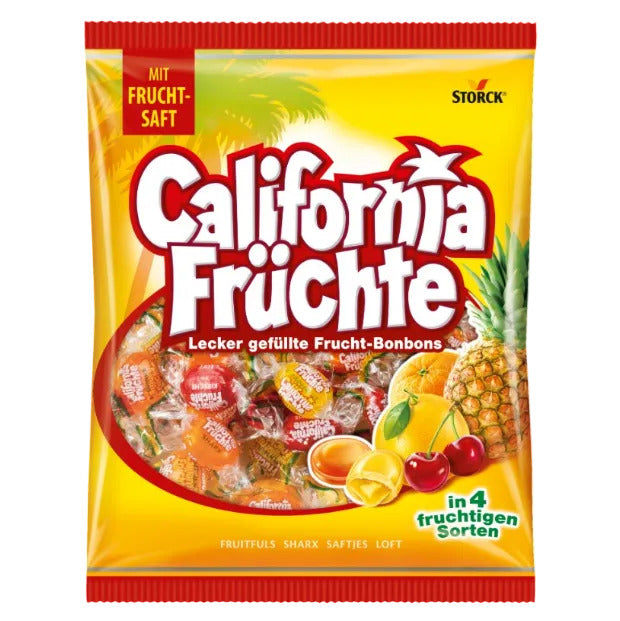 Storck California Frucht-Bonbons - 4 Sorten