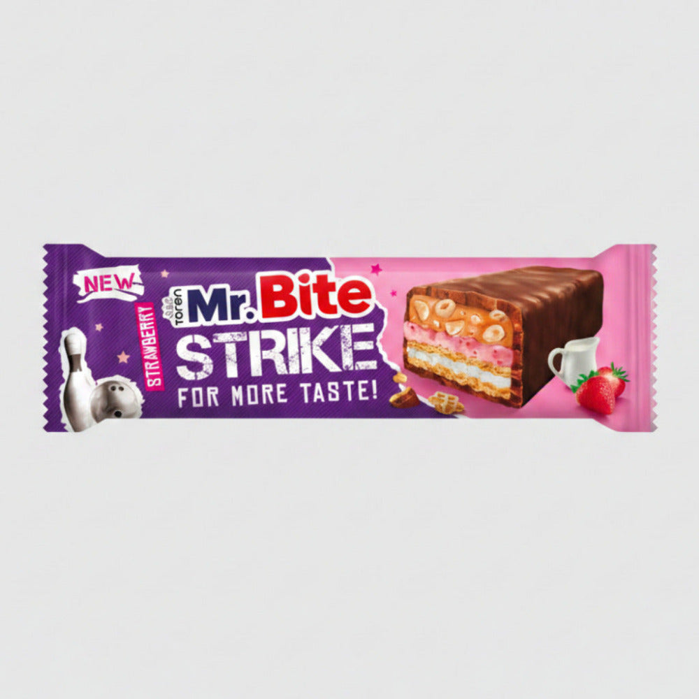 Mr.Bite Strike Strawberry 40g