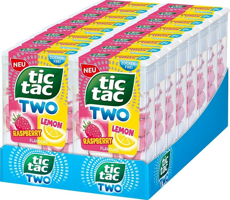tic tac two Raspberry & Lemon 16x38,5g