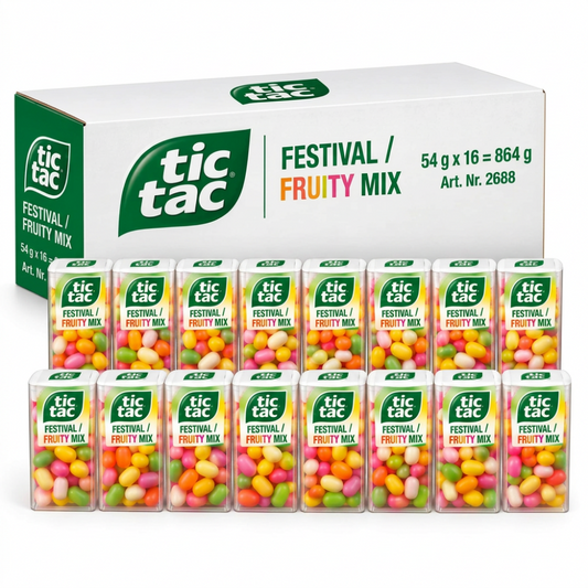 Tic Tac Festival Fruity Mix 16 x 54g