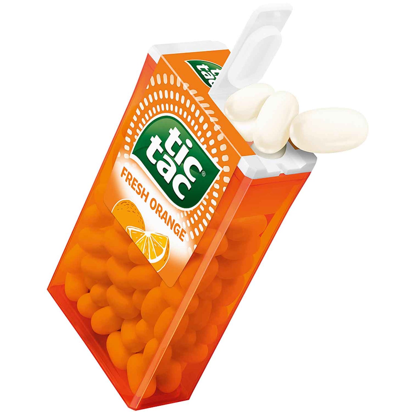 tic tac Fresh Orange 54g MHD: 29.07.2026