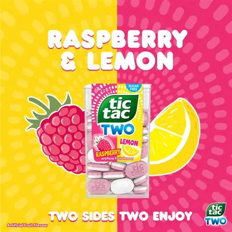 tic tac two Raspberry & Lemon 