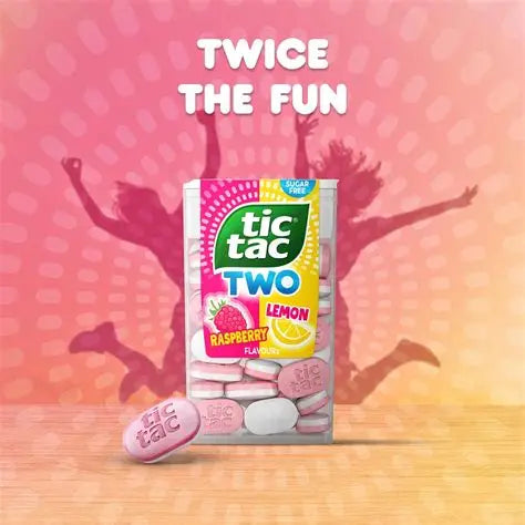 tic tac two Raspberry & Lemon