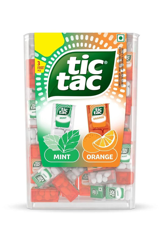 Tictac Iconic Jar Mint & Orange 255g