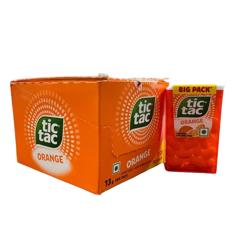 TicTac Orange Display 12 x 13g