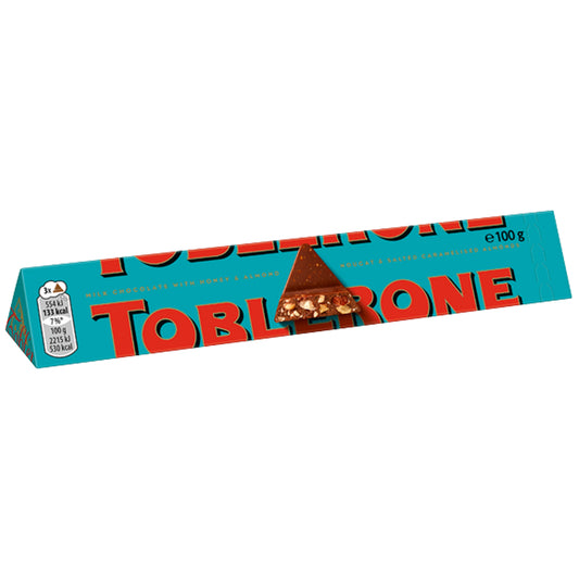 Toblerone Crunchy Almond 100g MHD:23.08.2025