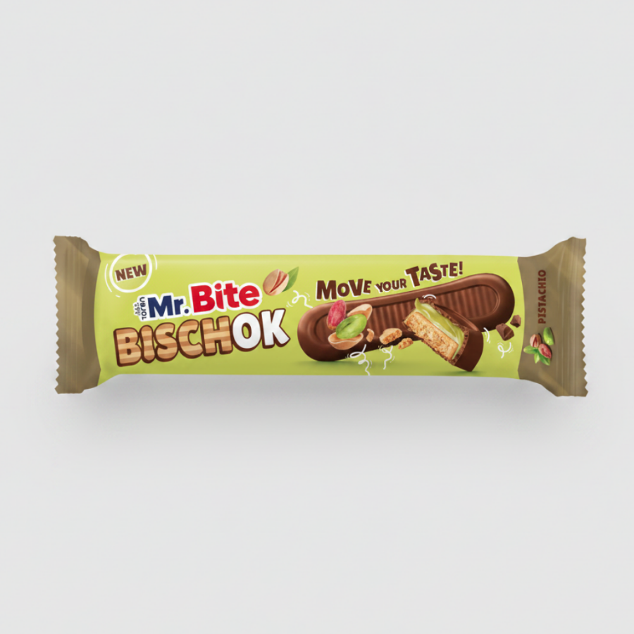 Toren Mr. Bite Bischok Pistazie 35g Riegel