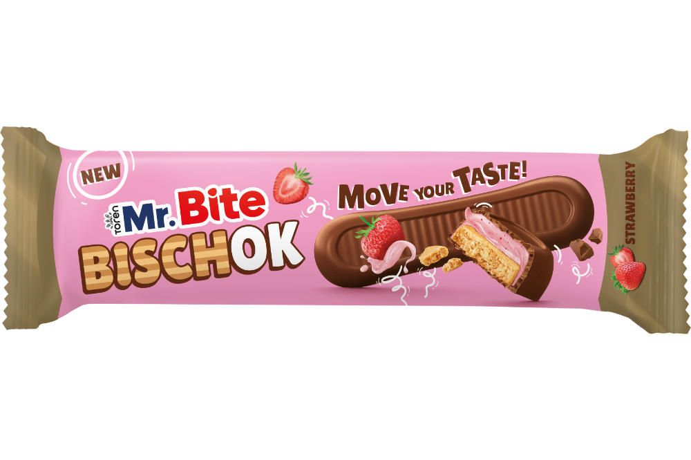 Toren Mr. Bite Bischok Strawberry 35g