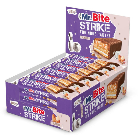 Toren Mr.Bite Strike Almond 24x40g MHD:20.02.2027