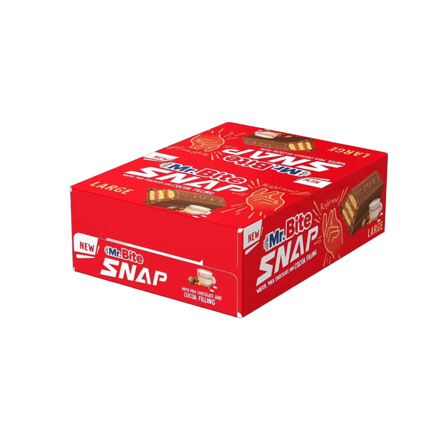 Toren Mr. Bite Snap Milk 24 x 35g