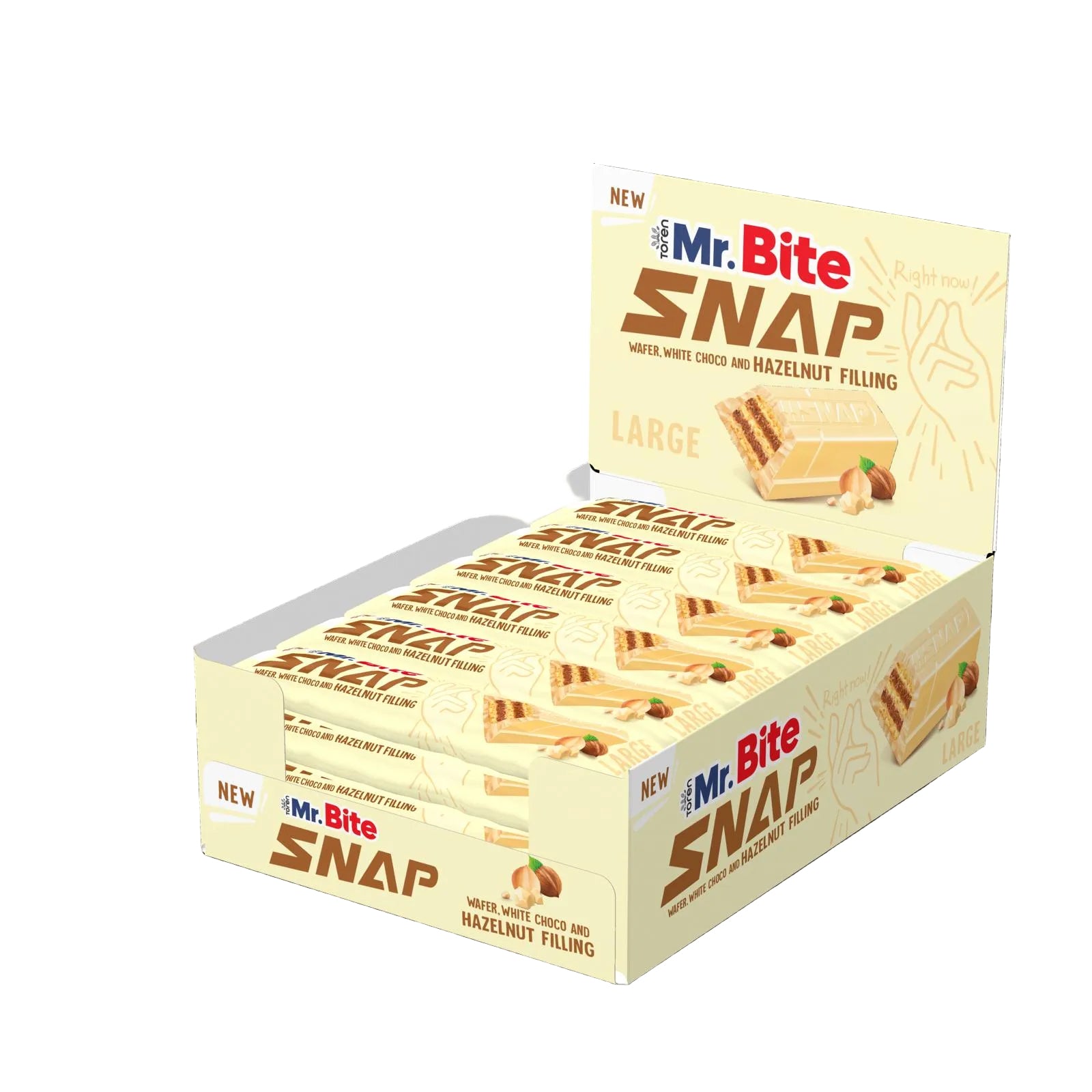 Toren Mr. Bite Snap White 24 x 35g