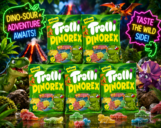 5x Trolli Dinorex