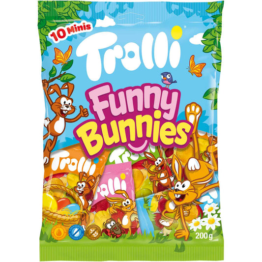 Trolli grappige konijntjes minis 10er