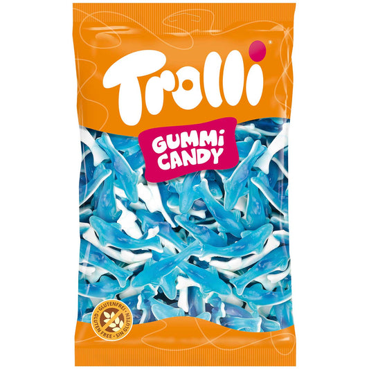 Trolli Gummi Candy Haifische 1 kg