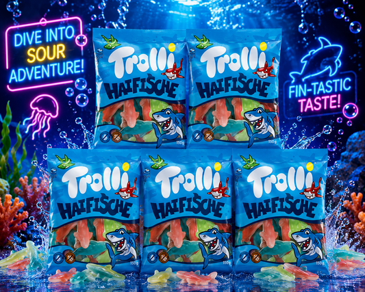 5x Trolli Haifische