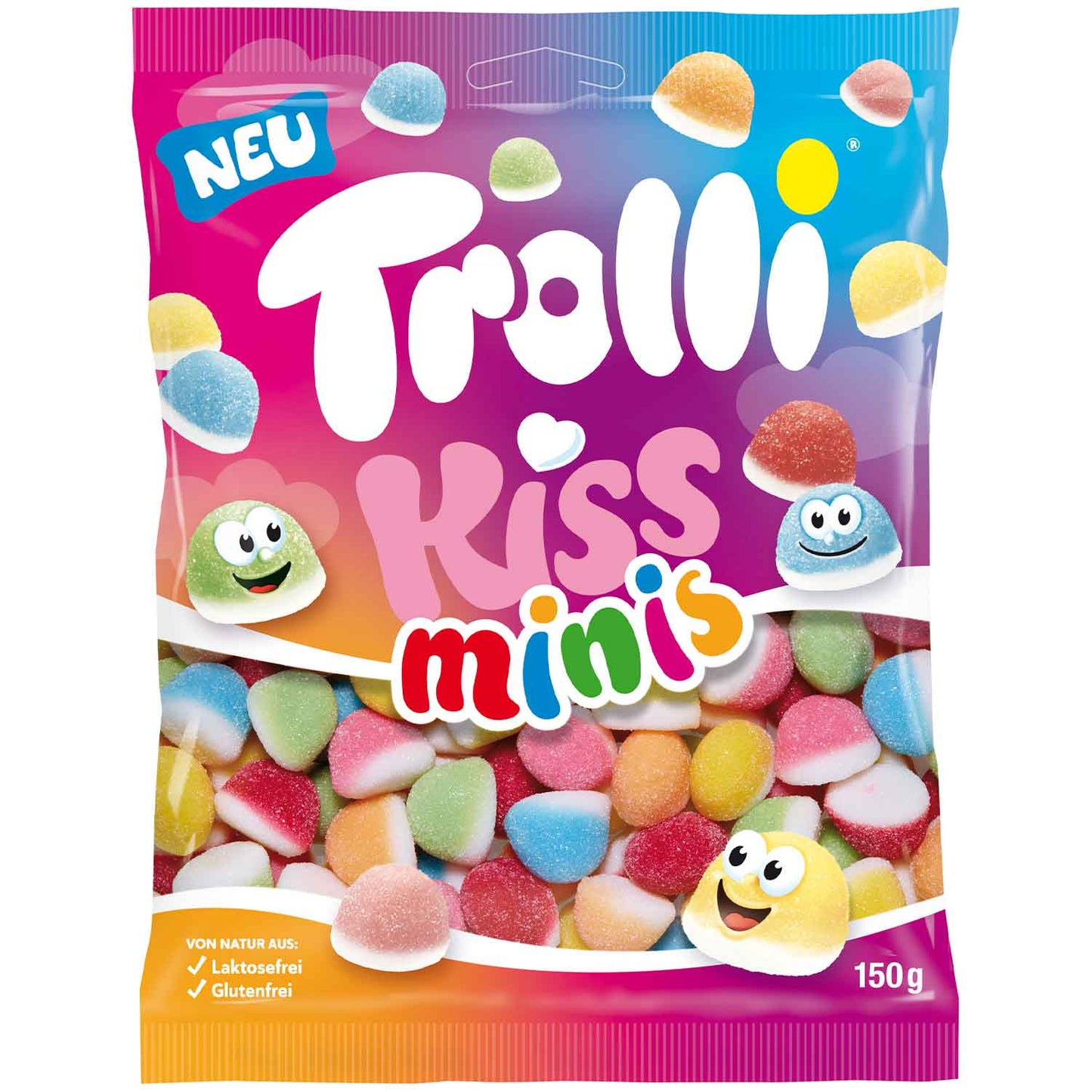 Trolli Kiss Minis 5 x 150g