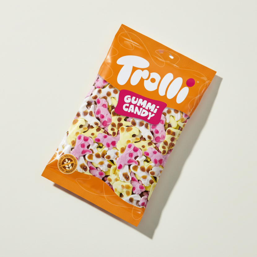 Trolli Gummi Candy Milch Kuu