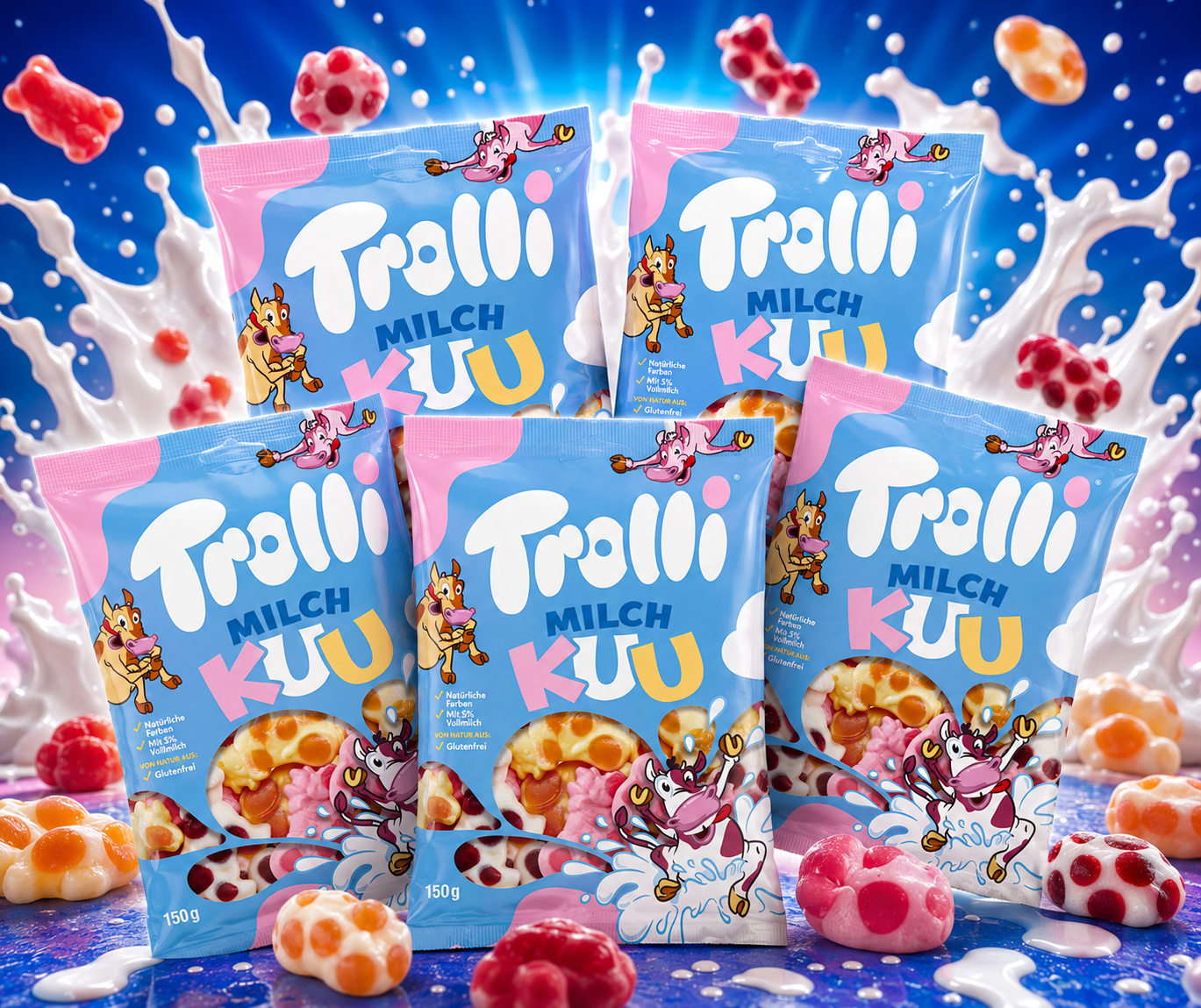 Trolli Milch Kuu 5 x 150g
