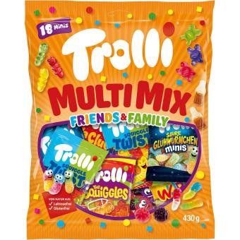 Trolli Multi Mix Friends & Family 430g MHD: 24.11.2025