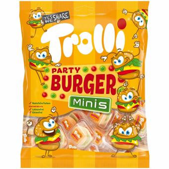 Trolli Party Burger Minis 17x10g MHD: 24.01.25