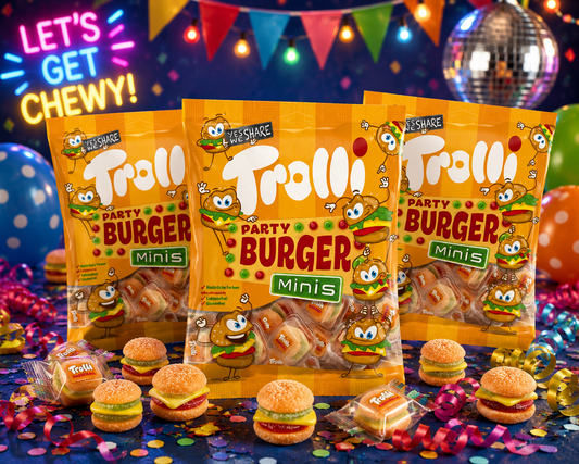 Trolli Party Burger Minis 3 x (17 x 10g)