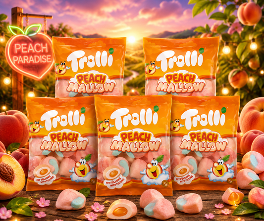 Trolli Peach Mallow 5 x 150g