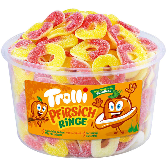 Trolli Pfirsichringe 150er Box