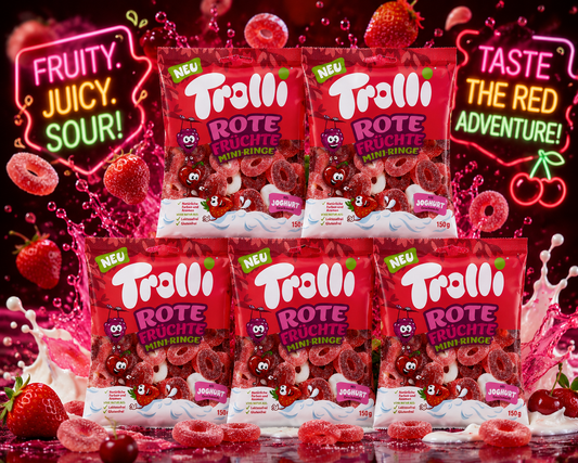 5x Trolli Rote Früchte