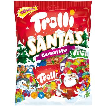 Trolli Santas Gummi Mix Minis 10er 200 g MHD: 30.01.2025