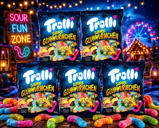 Trolli Saure Glühwürmchen 5 x 150g