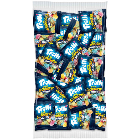 Trolli Saure Glühwürmchen Minis 100x10g MHD: 20.04.2027