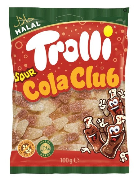 Trolli sour Cola Club 100g HALAL