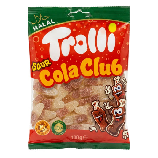Trolli Cola aigre Club 100g HALAL