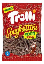Trolli Spaghettini sour Cola 100g MHD: 11.02.26