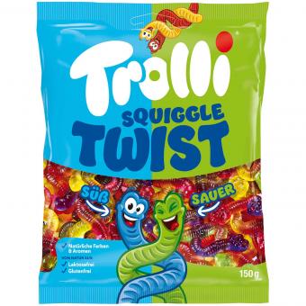 Trolli Squiggle Twist Süß &amp; Sauer - 150g - Lecker24