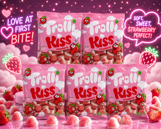 Trolli Strawberry Kiss 5 x 150g