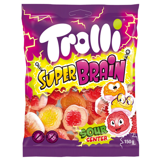 Trolli Super Brain 150g - Sour Center