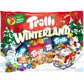 Trolli Winterland Minis 18er 360 g MHD: 08.01.2025