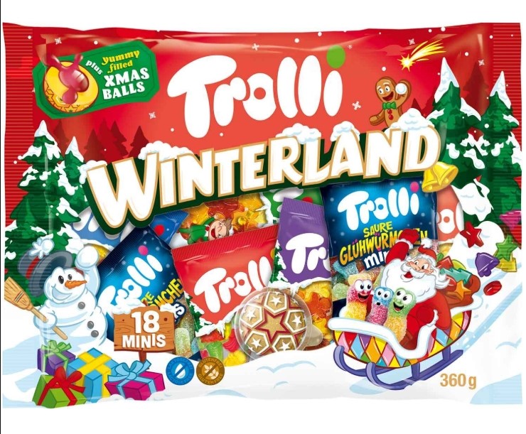 Trolli Winterland Minis 18 sztuk 360g