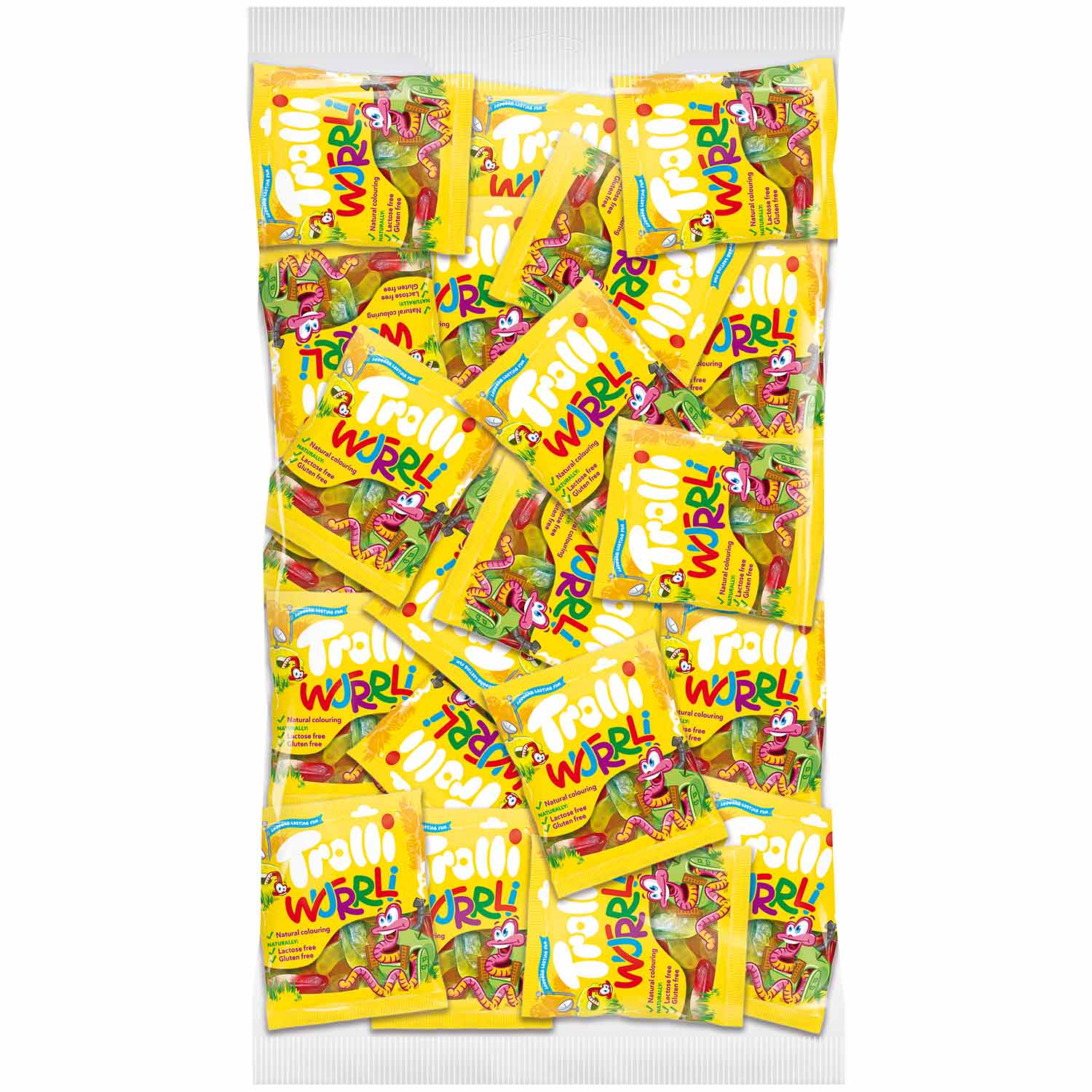 Trolli Wurrli Multipack Minis 100x10g