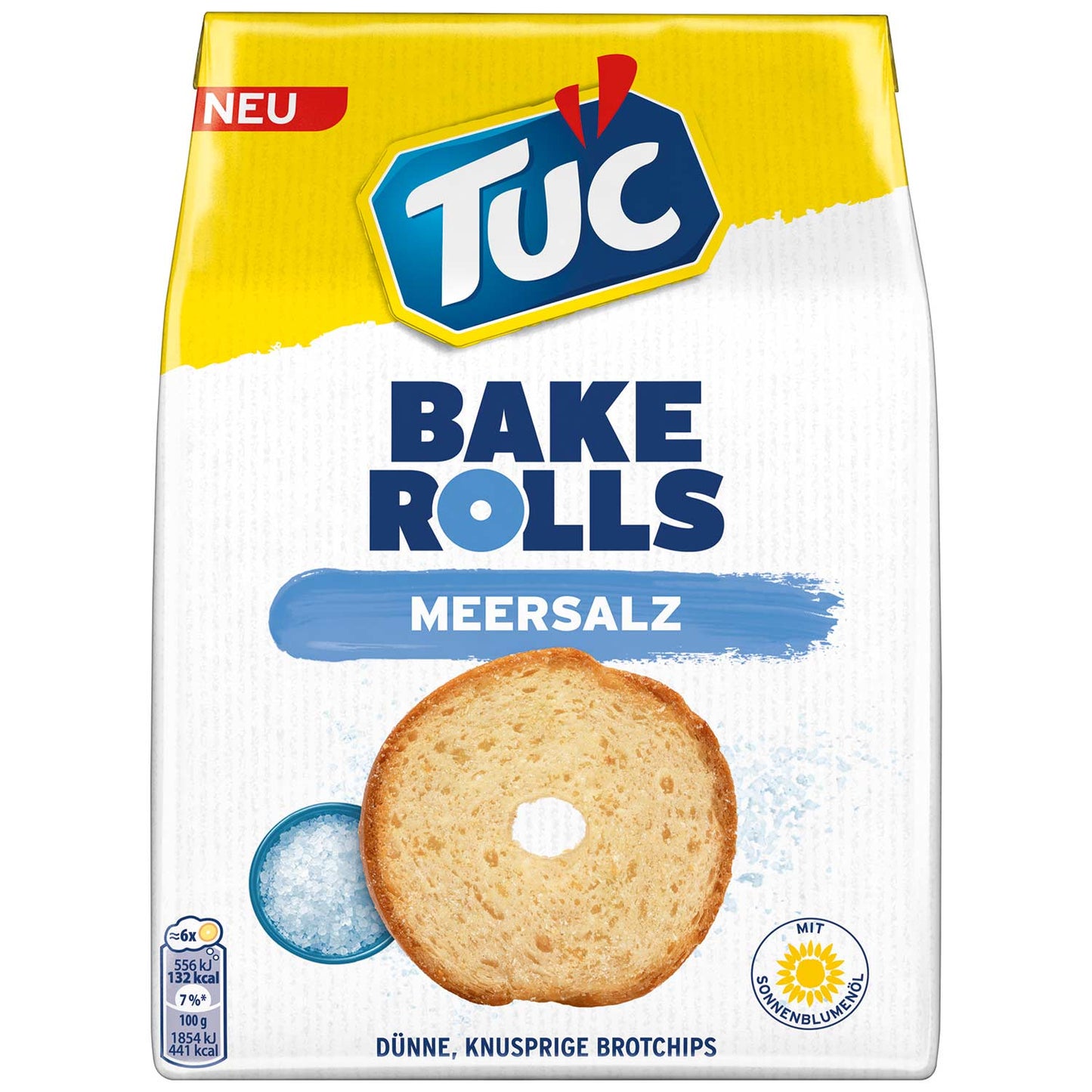 TUC Bake Rolls Meersalz 150g MHD: 01.02.2025