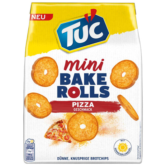 TUC Bake Rolls Mini Pizza 150g MHD: 18.12.2024